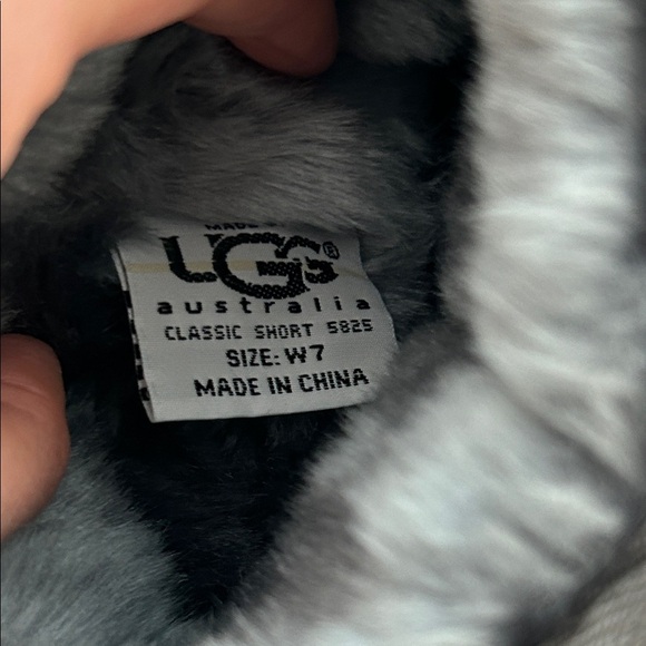 UGG Classic Short Boots Sheepskin 2010 Size 7 Twinface Water Repellent Cozy - Picture 7 of 8